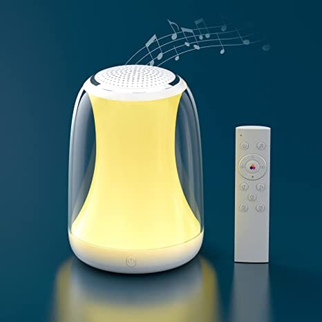 Portable Light Up White Noise Better Sleep Sound Generator Machine - Merchandise Plug