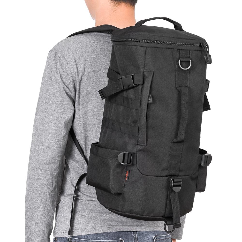 Fishing Tackle Backpack Tackle Box Organizer with Rod Holders - Merchandise Plug