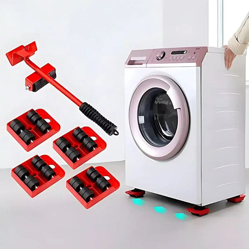Heavy Duty Industrial Locking Moving Caster Wheels 5 PCS - Merchandise Plug