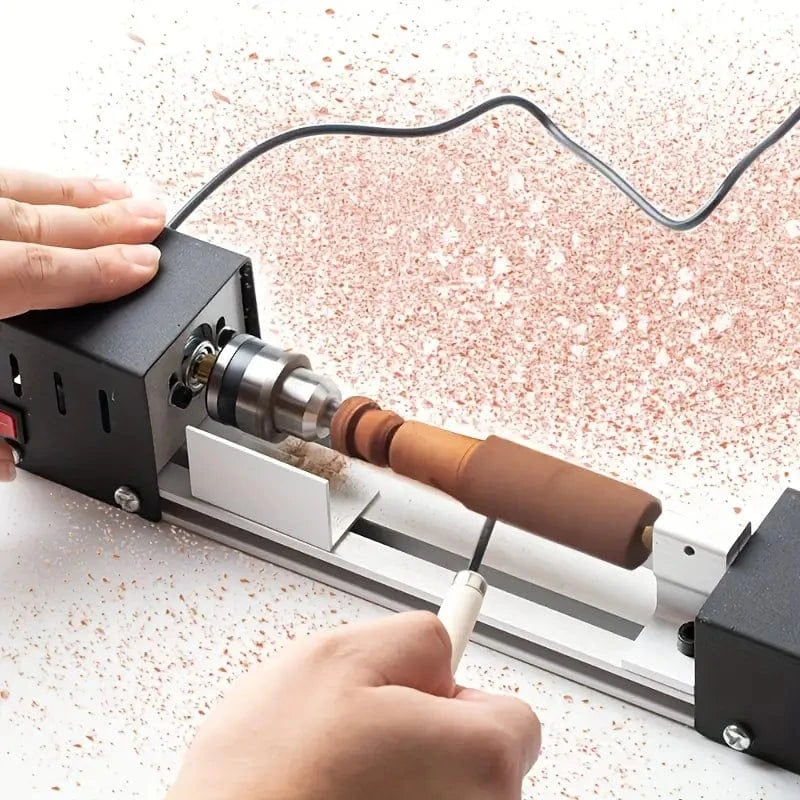 Mini Wood Lathe Machine