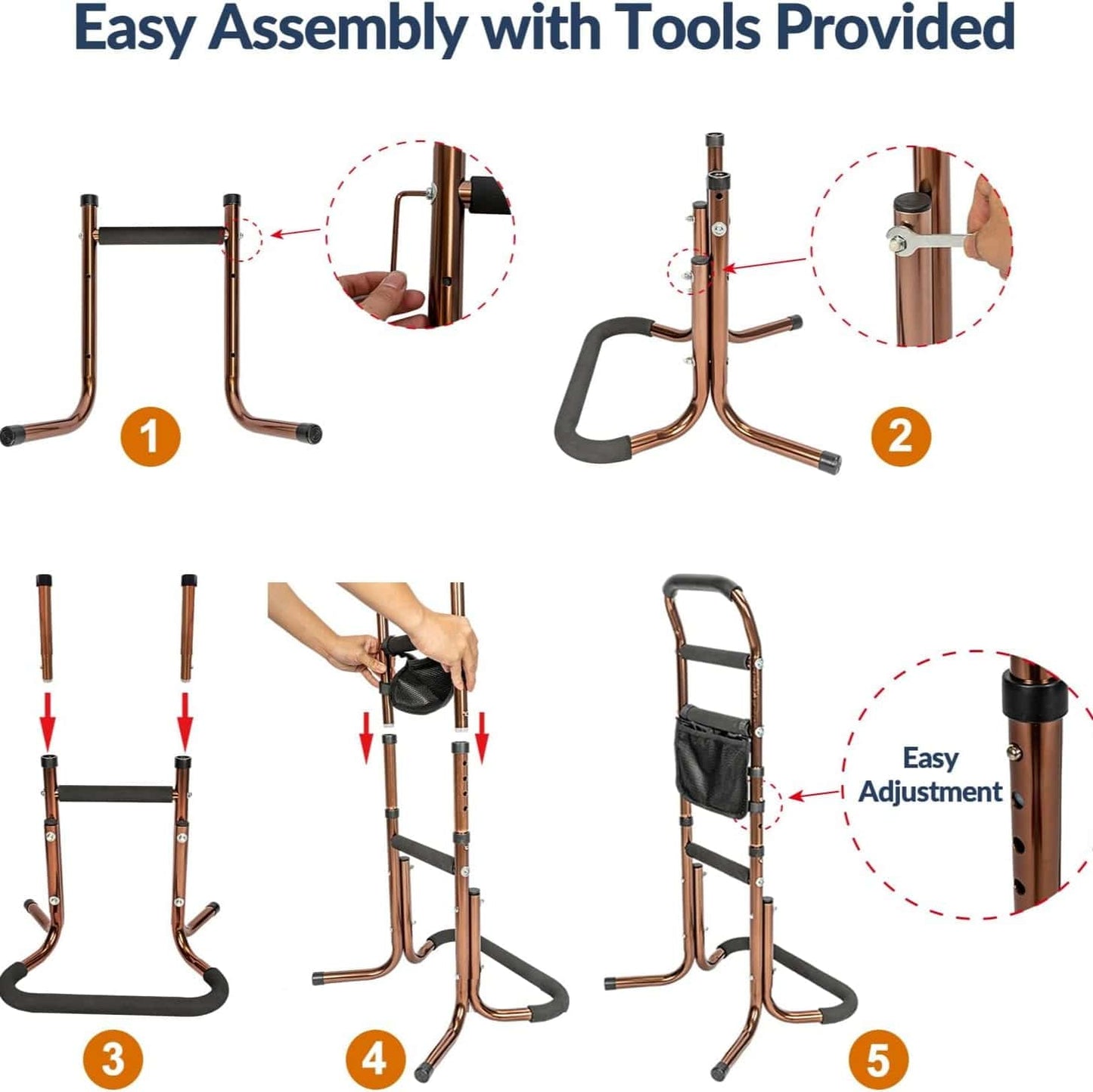 Stand Up with Ease & Confidence – The #1 Support Rail for Seniors