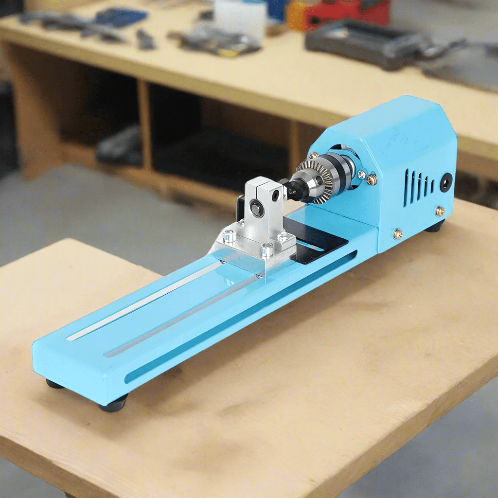 Mini Wood Lathe Machine - Merchandise Plug