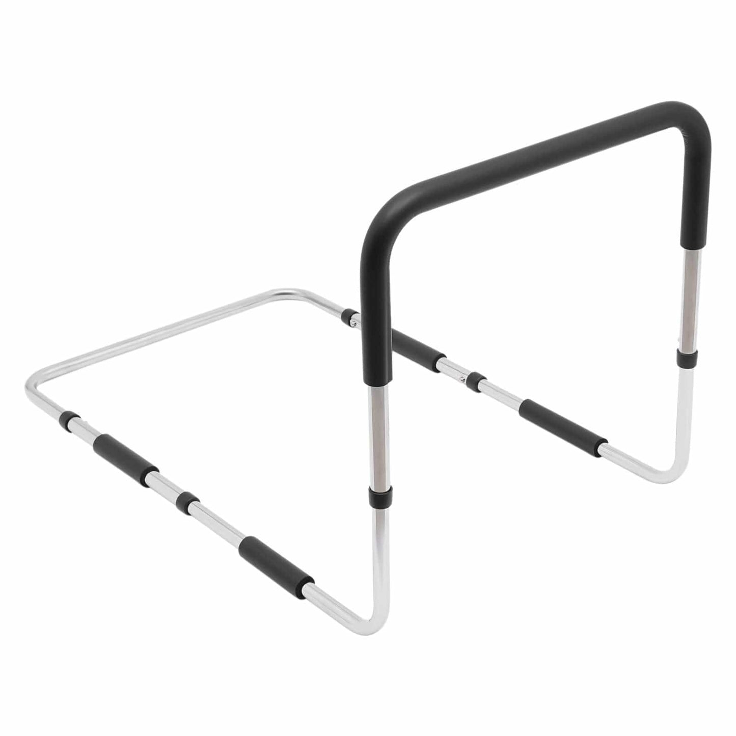 Adjustable Metal Bed Assist Rail for Seniors – Portable Bed Safety Support for Adults - Merchandise Plug