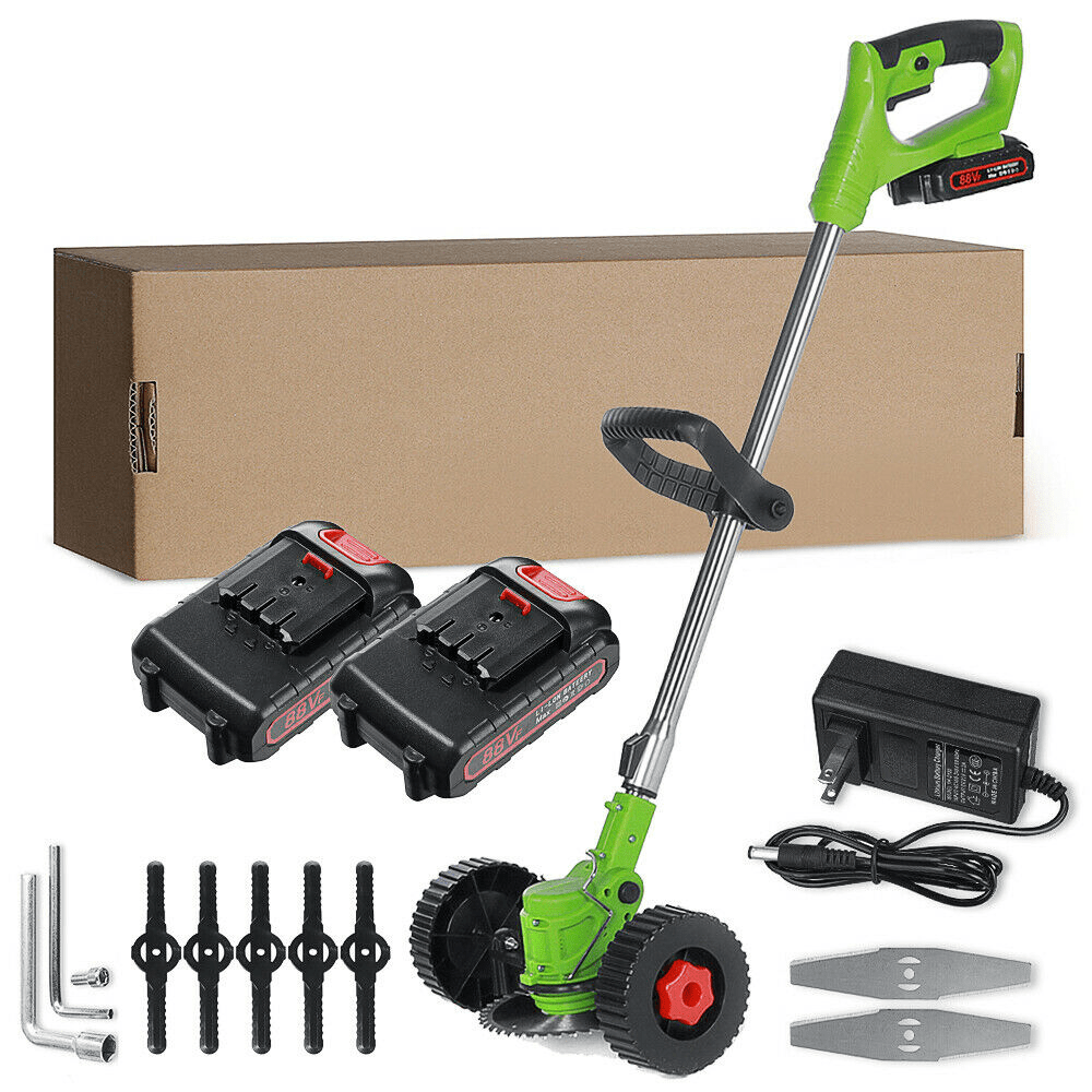 Electric Cordless Lawn Grass Weed Wacker Edge Trimmer - Merchandise Plug