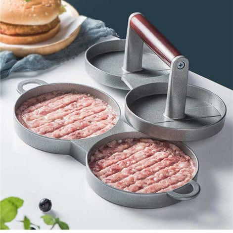 Single / Double Head Burger Patty Maker Press - Merchandise Plug