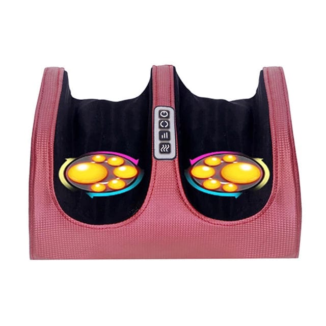 6 In 1 Electric Portable Heated Home Shiatsu Kneading Foot Massager - Merchandise Plug