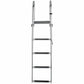 Stainless Steel Retractable Above Ground / Inground Pool Steps Ladder - Merchandise Plug