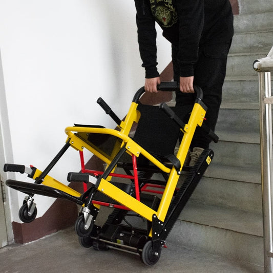 Motorized Stair Climbing Wheelchair Lift – Portable Electric Chair for Elderly & Seniors