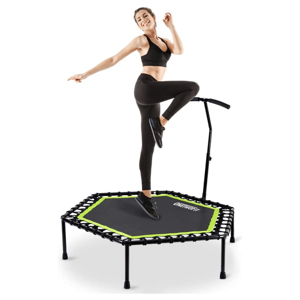 High Grade Personal Adult Fitness Exercise Rebounder Trampoline - Merchandise Plug