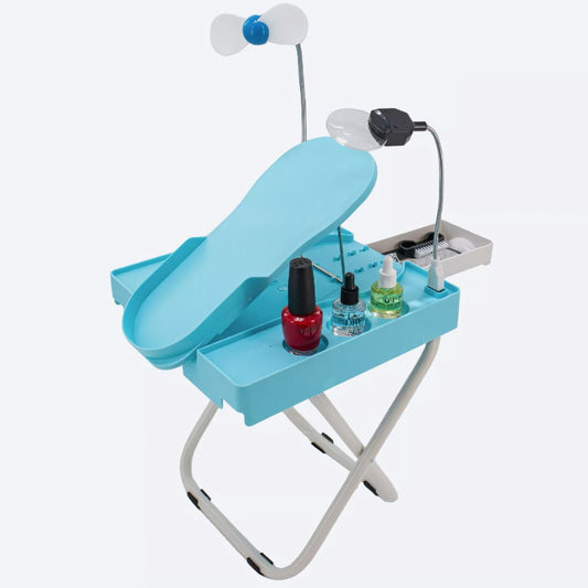 Adjustable Pedicure Assistant Stool Foot Rest