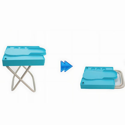 Adjustable Pedicure Assistant Stool Foot Rest