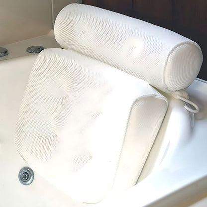 Relaxing Bath Cushion Headrest Back Pillow for Bathtub