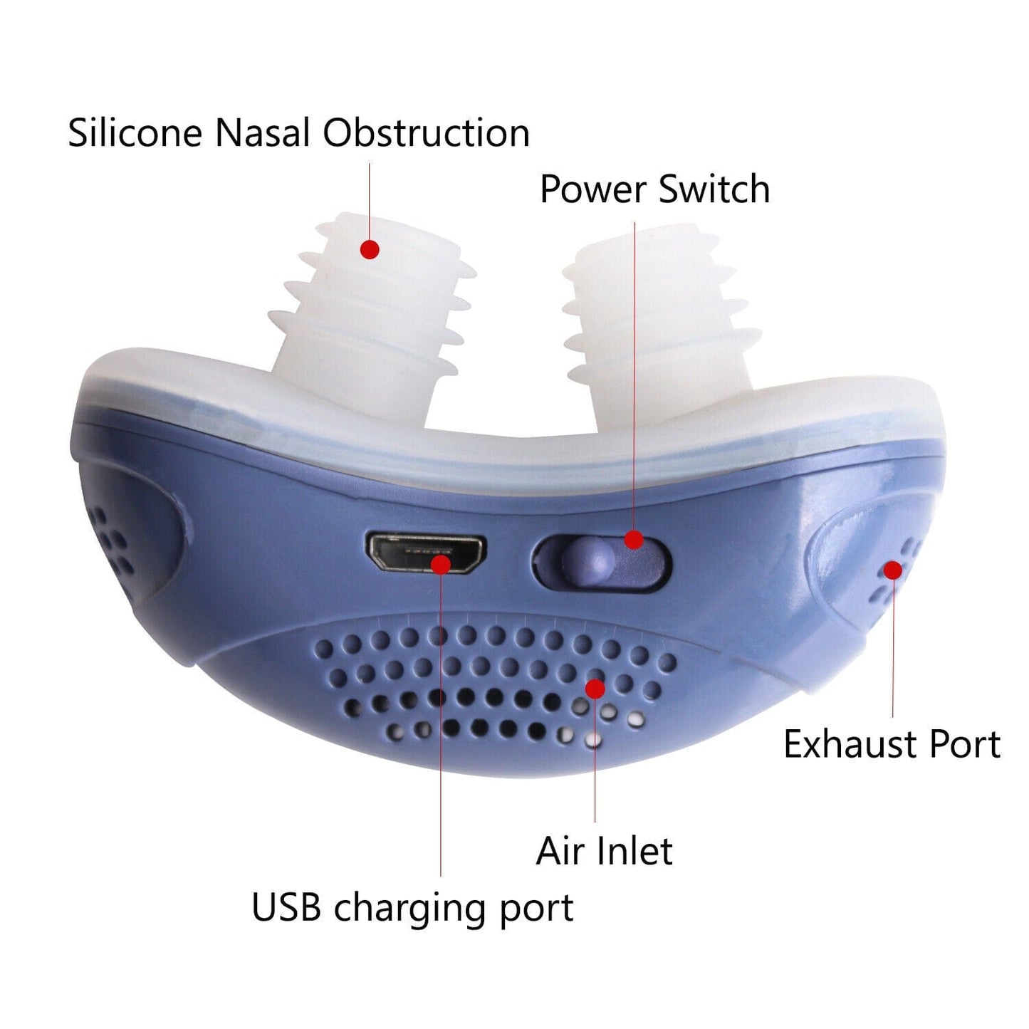 Micro CPAP Sleep Apnea Device – Compact Anti Snoring Machine for Travel & Home Use