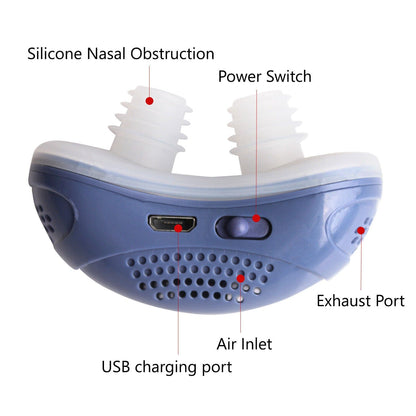 Micro CPAP Sleep Apnea Device – Compact Anti Snoring Machine for Travel & Home Use