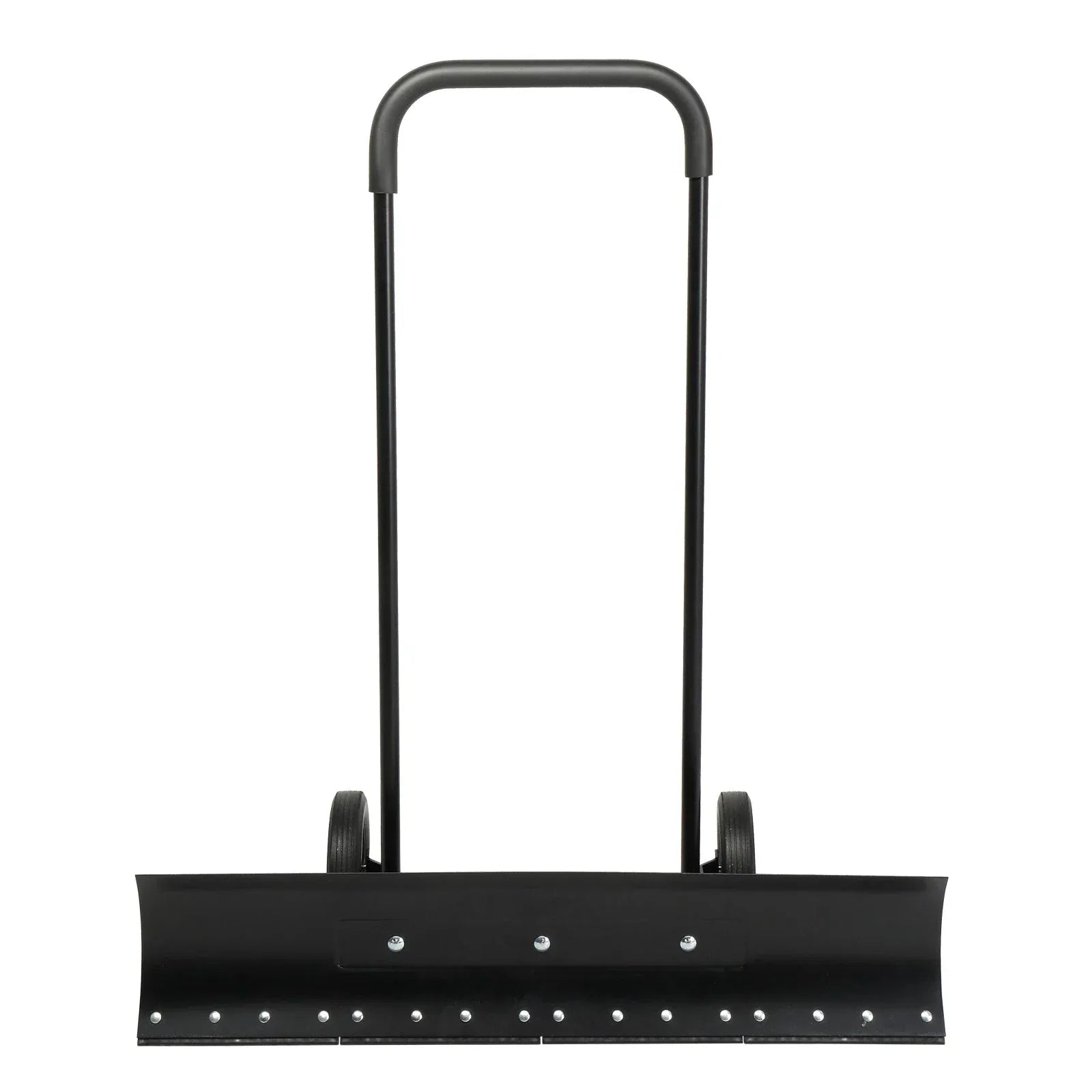 Ergonomic Snow Pusher Shovel With Wheels - Merchandise Plug