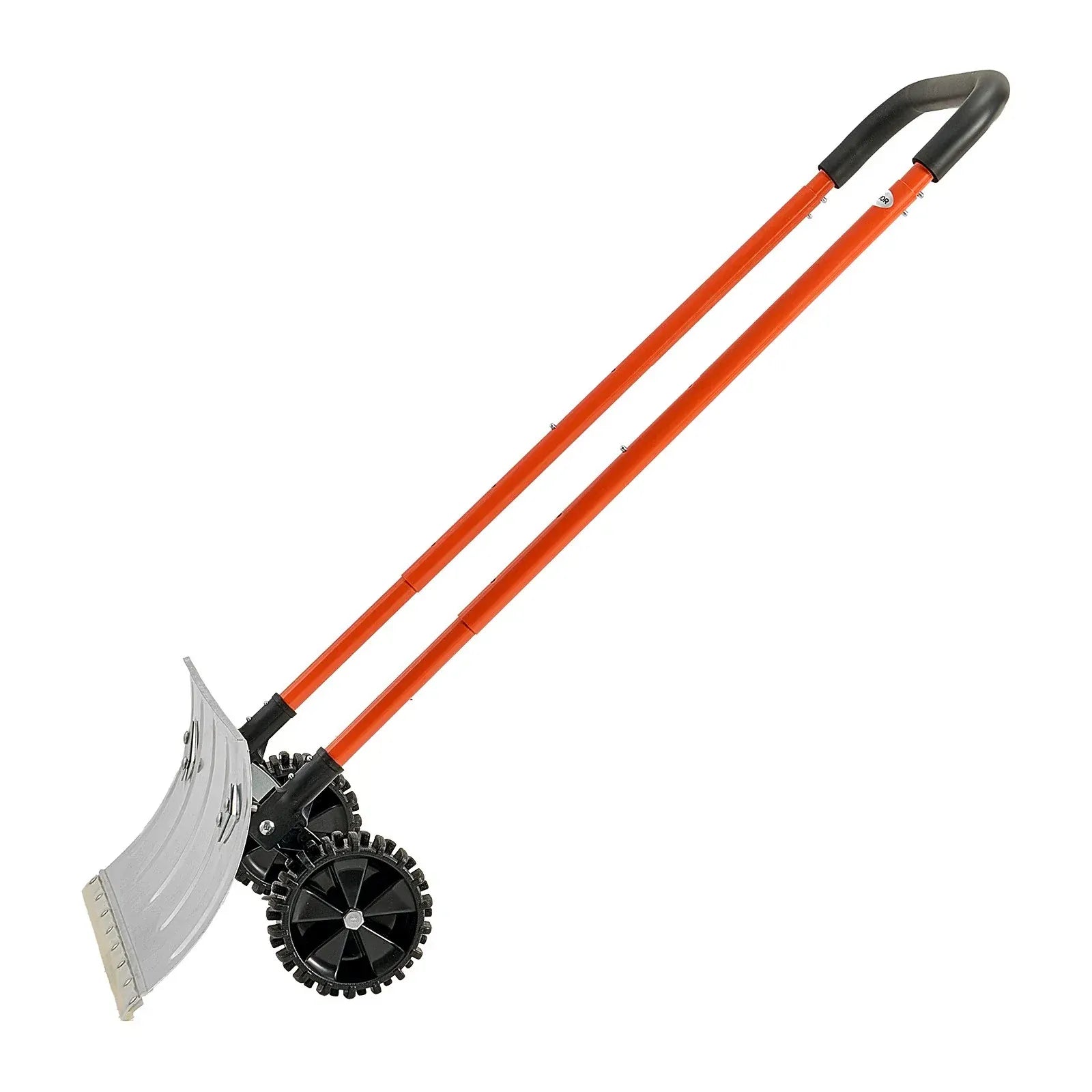 Ergonomic Snow Pusher Shovel With Wheels - Merchandise Plug