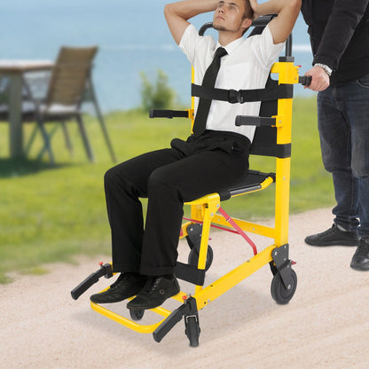 Motorized Stair Climbing Wheelchair Lift – Portable Electric Chair for Elderly & Seniors
