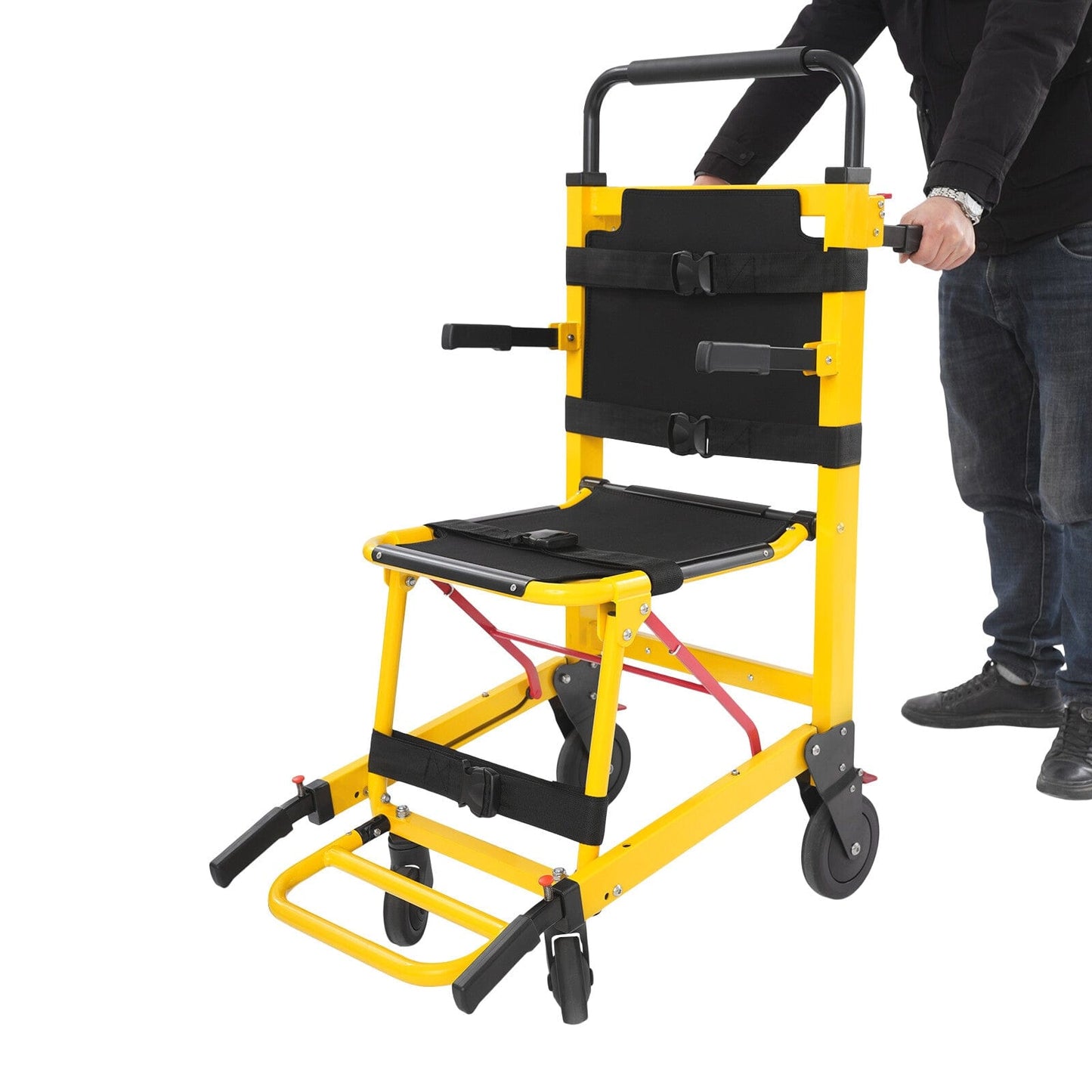 Motorized Stair Climbing Wheelchair Lift – Portable Electric Chair for Elderly & Seniors