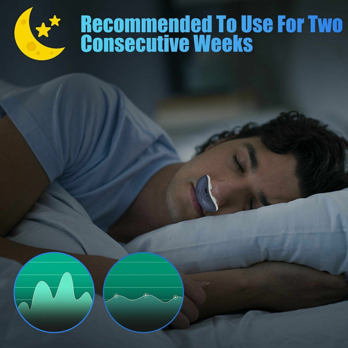 Micro CPAP Sleep Apnea Device – Compact Anti Snoring Machine for Travel & Home Use