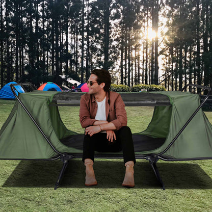 Portable One Person Outdoor Off The Ground Camping Cot Bed Tent - Merchandise Plug