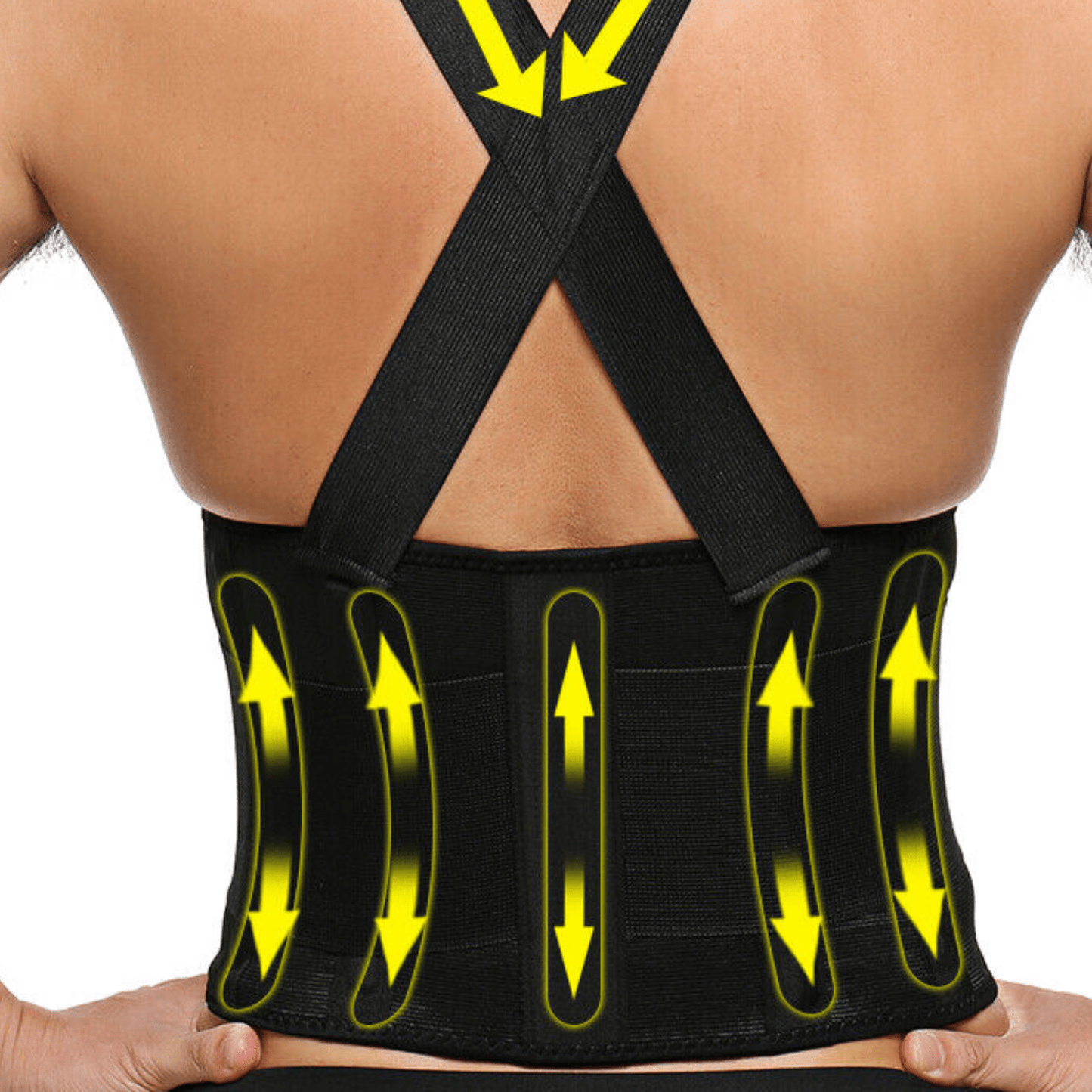 High Quality Lower Back Lumbar Support Belt Suspender Brace - Merchandise Plug