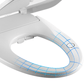 Ultra Smart Lightweight Electronic Bidet Toilet Washlet Seat - Merchandise Plug