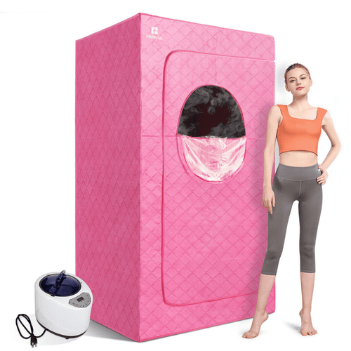 Personal Portable Indoor / Outdoor Home Steam Sauna Kit - Merchandise Plug