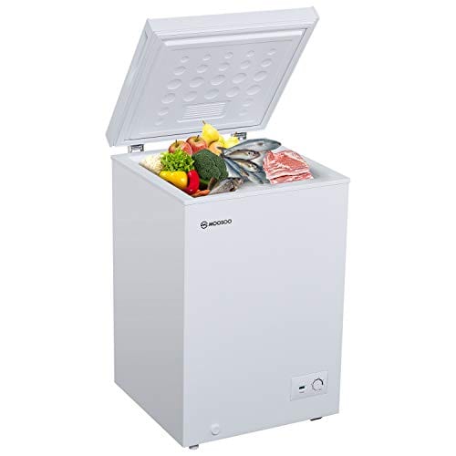 Large Capacity Small Upright Deep Chest Freezer 3.5 cu ft. - Merchandise Plug