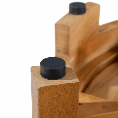 Premium Wooden Teak Shower Corner Bench Seat - Merchandise Plug