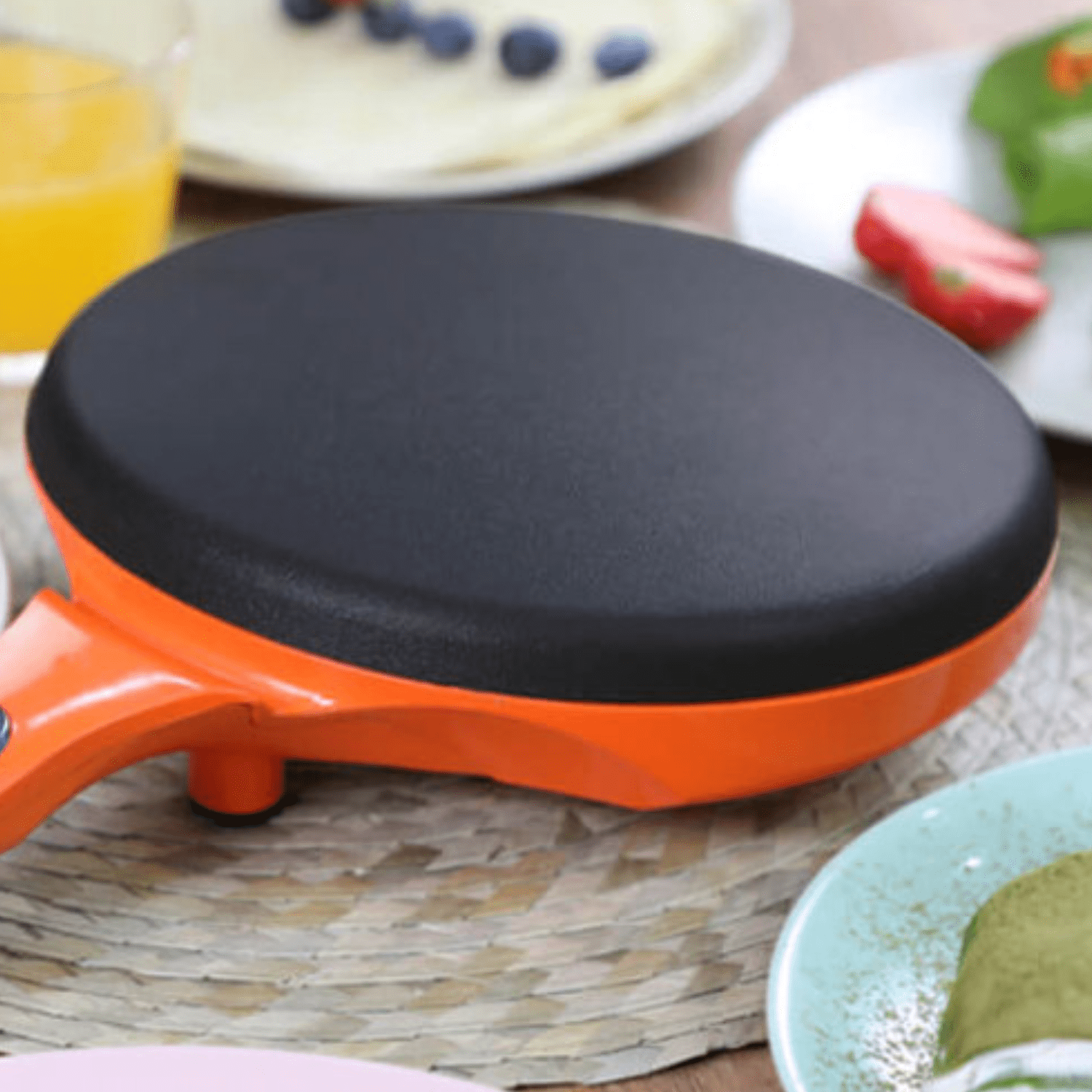 Fast Prep Non-Stick Crepe Maker Griddle Pan Machine - Merchandise Plug