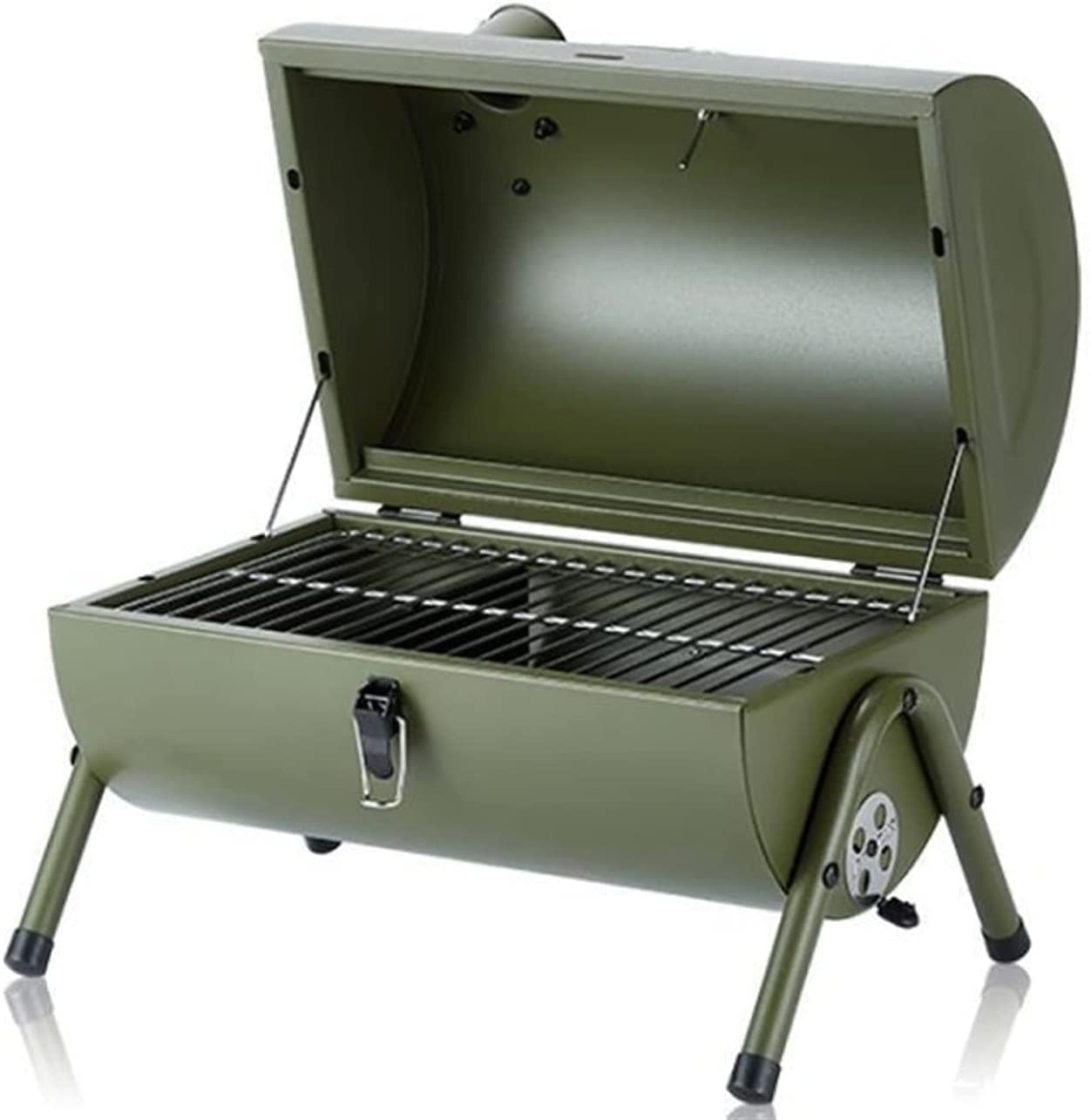 Heavy Duty Portable Charcoal BBQ Smoker Grill Pit - Merchandise Plug