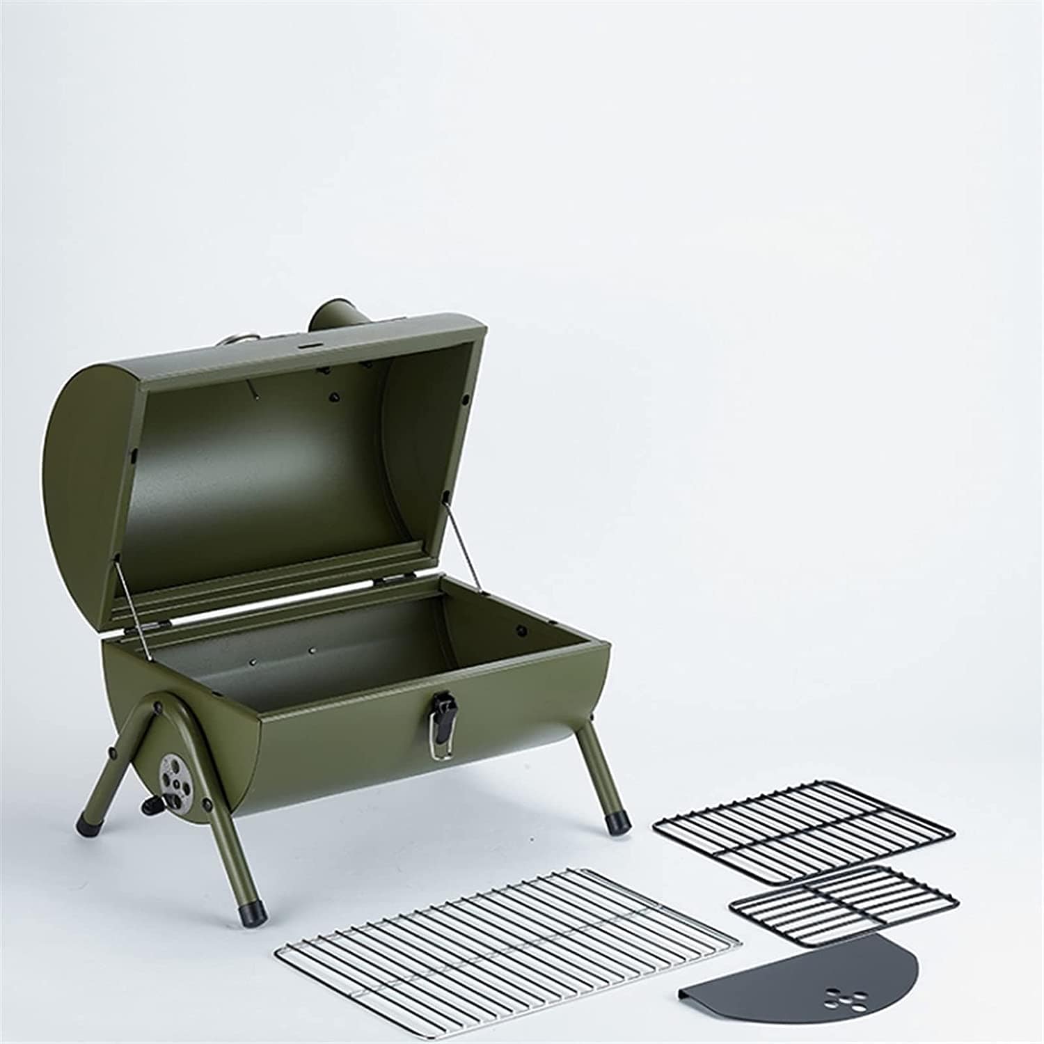 Heavy Duty Portable Charcoal BBQ Smoker Grill Pit - Merchandise Plug