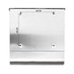 Large Heavy Duty Wall Mounted Vertical Home Metal Lockable Mailbox - Merchandise Plug