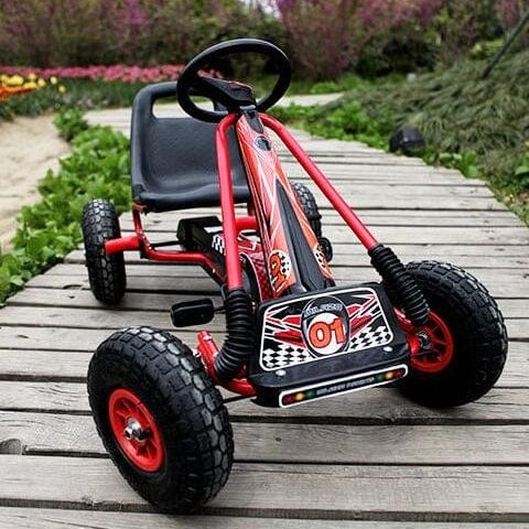 Kids Indoor / Outdoor Four Wheel Pedal Powered Go Kart - Merchandise Plug