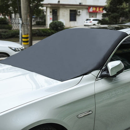 Full Coverage Magnetic Winter Windshield Snow Protector Cover - Merchandise Plug