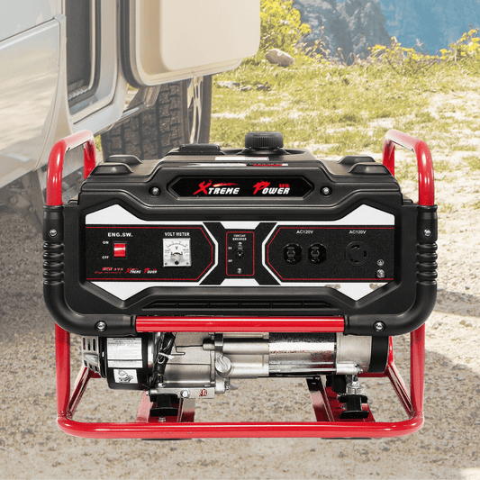 Portable Gas Powered Emergency RV Camping Generator - Merchandise Plug