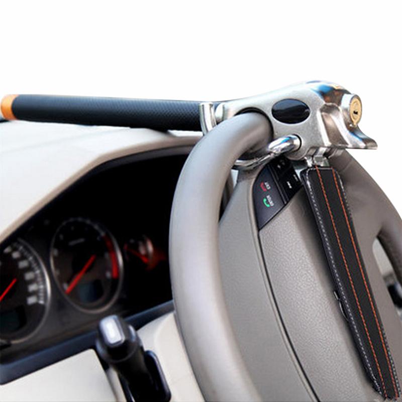 Powerful Car Steering Wheel Lock Bar – Merchandise Plug