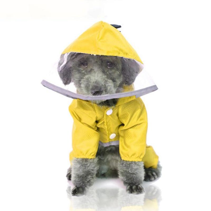 Waterproof Dinosaur Dog Rain Coat With Hood - Merchandise Plug