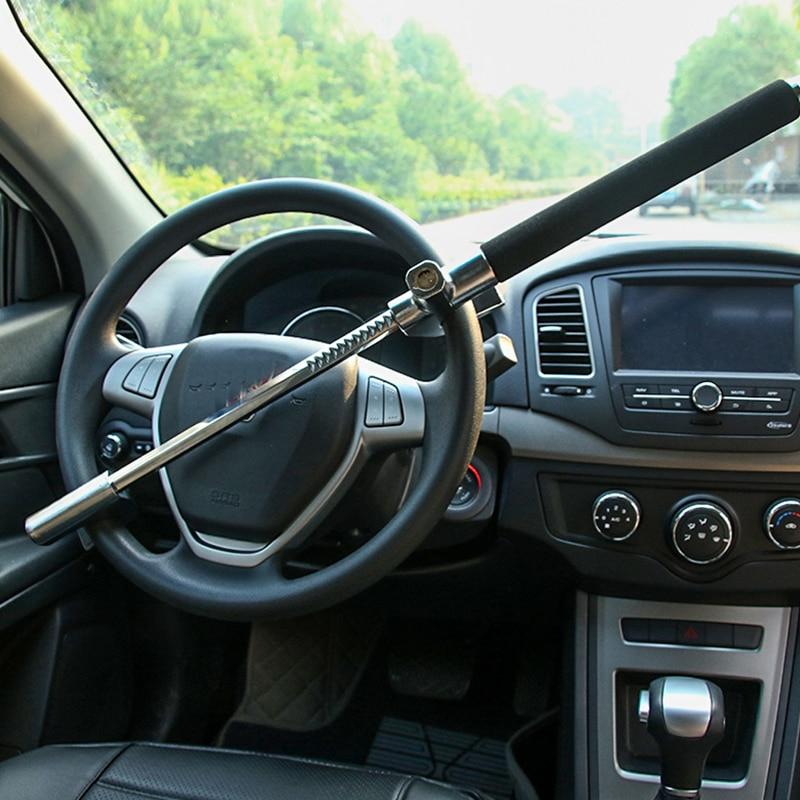 Universal Car Steering Wheel Lock Bar - Merchandise Plug