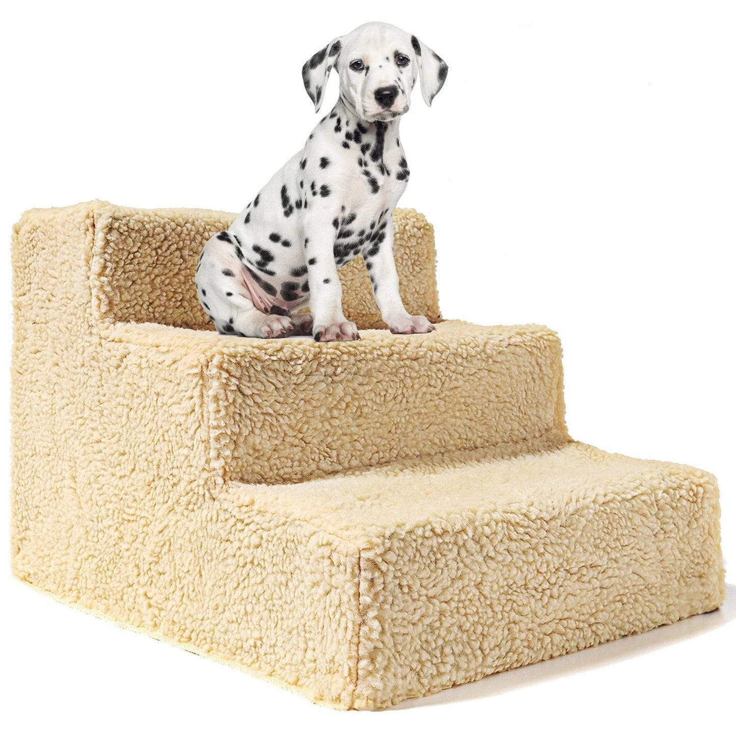 3 Step Portable Dog Stairs For Tall Bed - Merchandise Plug