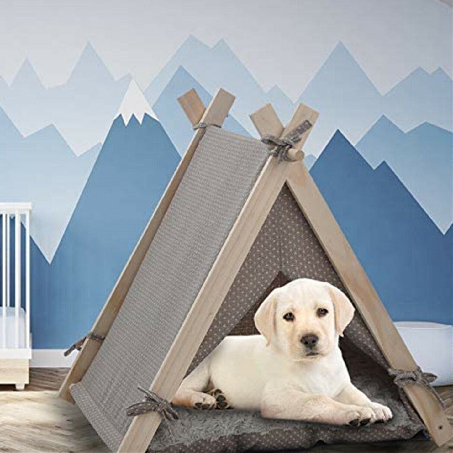 Luxury Pet Dog Puppy Teepee Tent Bed - Merchandise Plug