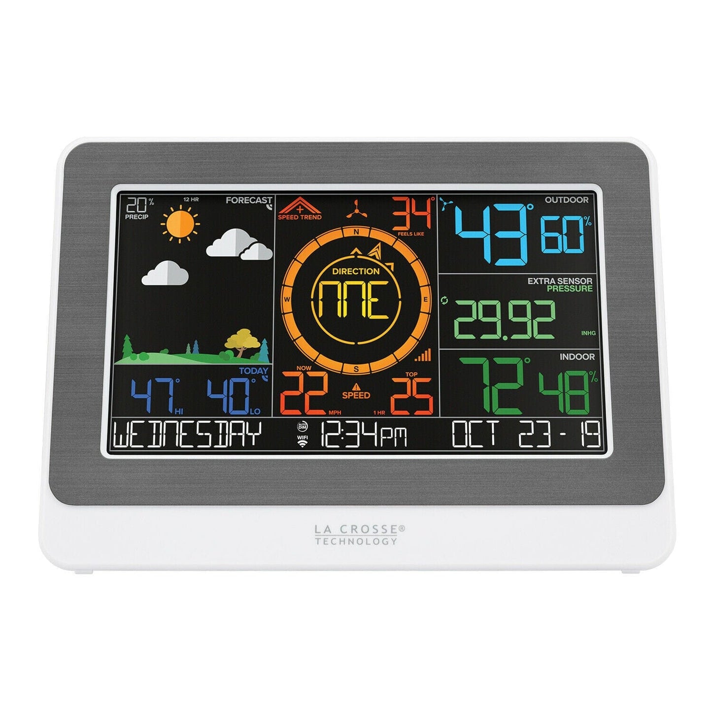 Powerful Indoor / Outdoor Personal Home Weather Station - Merchandise Plug