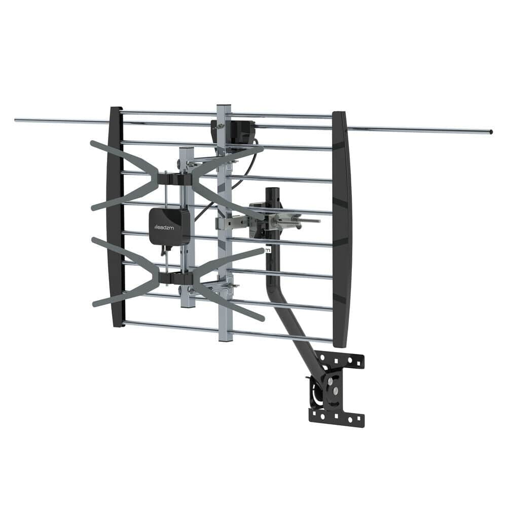 Long Distance Amplified Outdoor Digital TV Antenna 140 Miles - Merchandise Plug