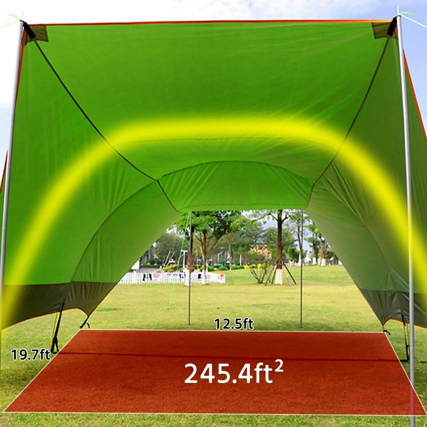 Large Portable Pop Up Beach Sun Shade Canopy - Merchandise Plug