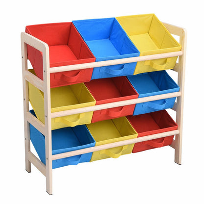 Kids Large Capacity Colorful Toy Storage Organizer - Merchandise Plug