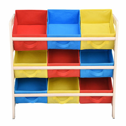 Kids Large Capacity Colorful Toy Storage Organizer - Merchandise Plug