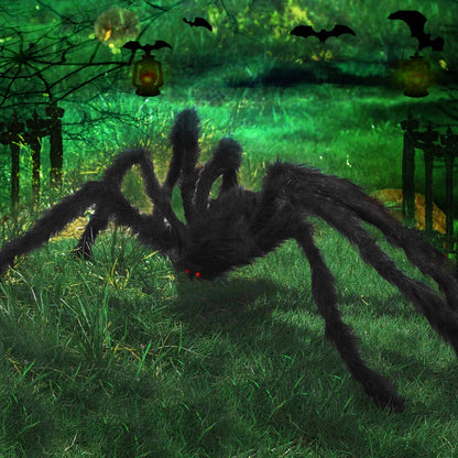 Big Spooky Giant Halloween House Spider Decoration 4 PCS - Merchandise Plug