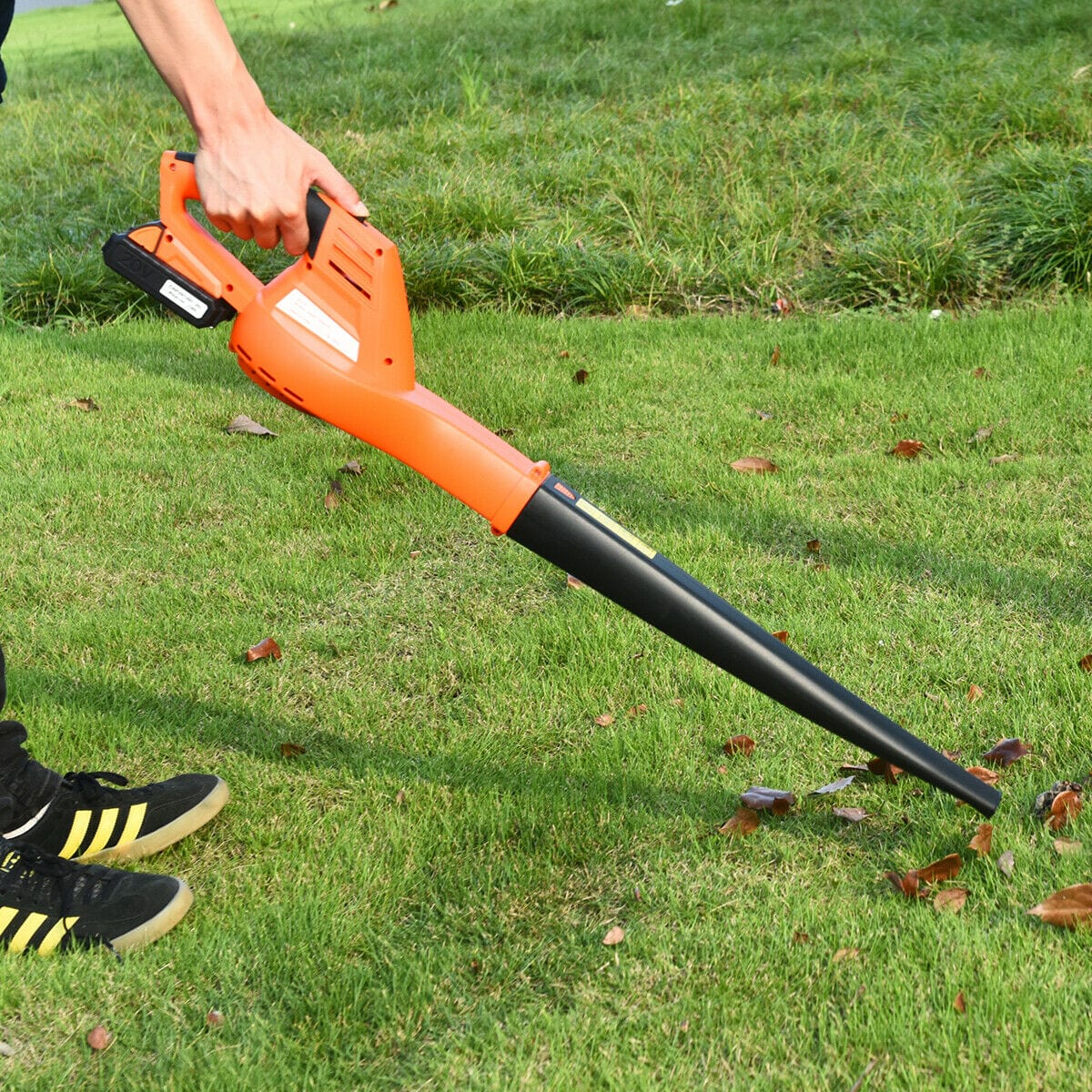 Powerful Cordless Electric Outdoor Garden Leaf Vacuum Blower Combo - Merchandise Plug