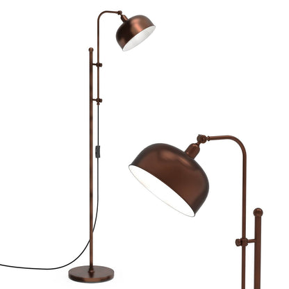 Industrial Themed Standing Pole Light Floor Lamp - Merchandise Plug