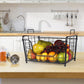 Modern Countertop Fruit And Vegetable Wire Storage Container Basket - Merchandise Plug